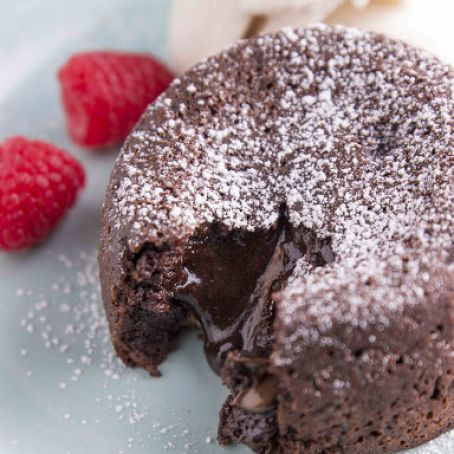Molten Nutella Lava Cakes for Two