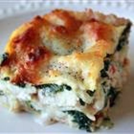 Chicken Lasagna Alfredo