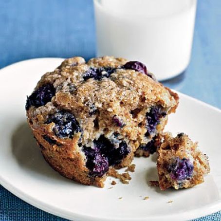 Blueberry Oatmeal Muffins