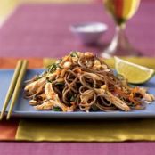 Peanut Chicken Soba Salad