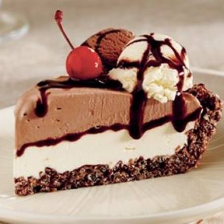 Hershey's Crispy Chocolate Ice Cream Mud Pie