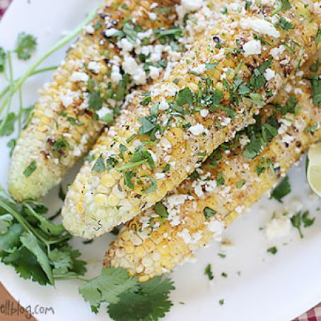 Corn Grilled Mexican-Style
