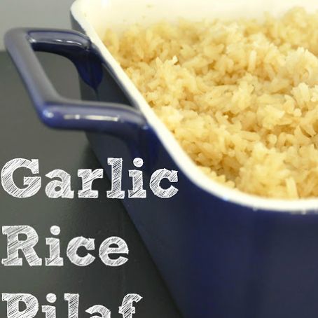 Garlic Rice Pilaf