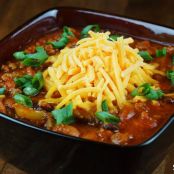 Slap Ya Mama’s Hearty Beef & Bean Chili