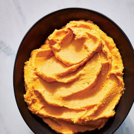 Nutty Mashed Sweet Potatoes