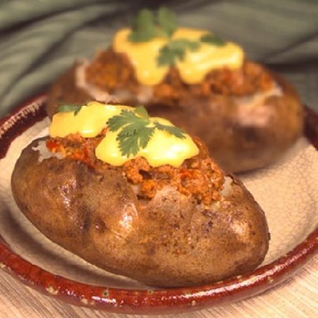 Taco Stuffed Potatoes