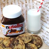 Peanut Butter & Nutella Cookies