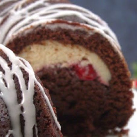 Cherry Chocolate Cheesecake Bundt