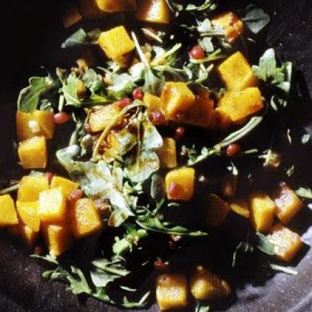 Butternut Squash and Arugula Salad