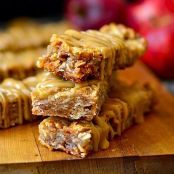 bars - Gluten Free Chewy Peanut Butter Apple Granola Bars