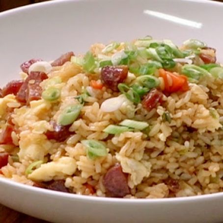 Fried Rice with Chinese Sausage