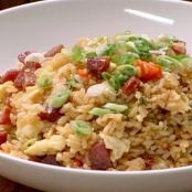 Fried Rice with Chinese Sausage