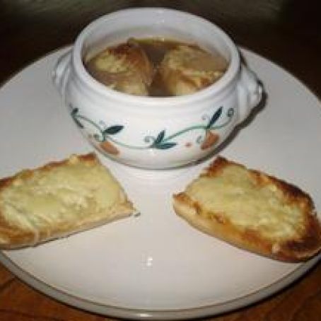 Authentic French Onion Soup Courtesy of Julia Child