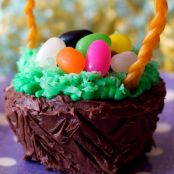 Easter Basket Cupcake