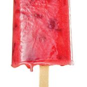 Strawberries and Cream Ice Pops