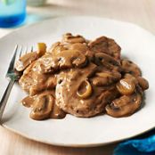 Turkey with Leeks and Mushrooms