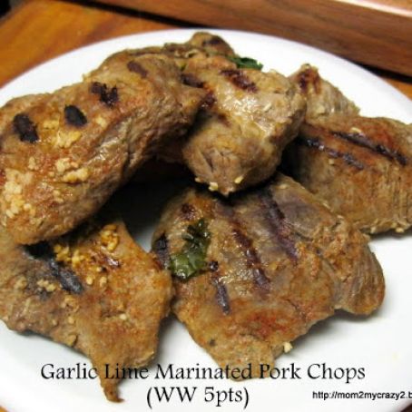 Garlic Lime Marinated Pork (WW 5 pts)