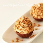 DESSERT - Poussière d’étoile (Chocolate and coffee tart with stardust)