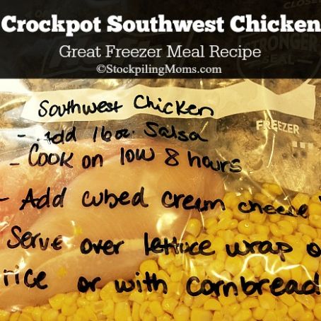 Crockpot Southwest Chicken