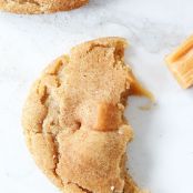 Brown Butter Salted Caramel Cookies