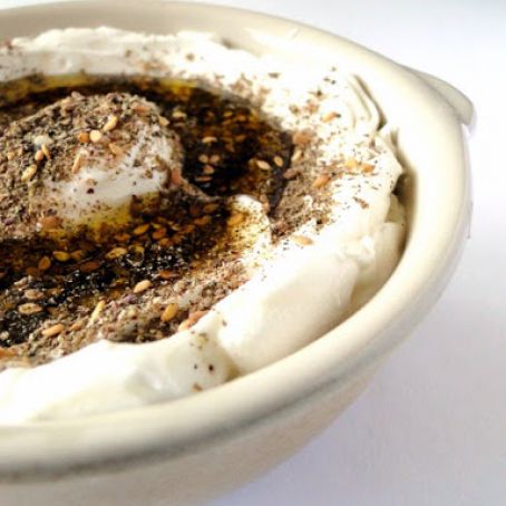 Labneh avec za'atar