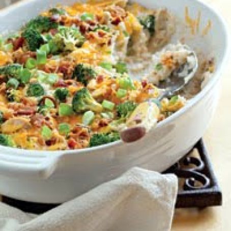 Loaded Baked Potato/Chicken Casserole