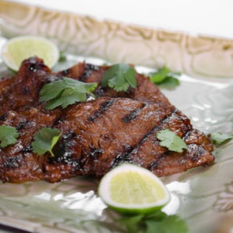 Michael Symon's Grilled Korean Style Strip Steak