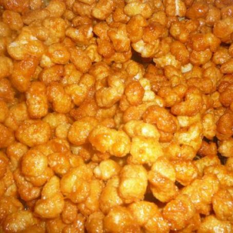 Puffed Caramel Corn