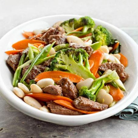 Beef and Bean Stir-Fry
