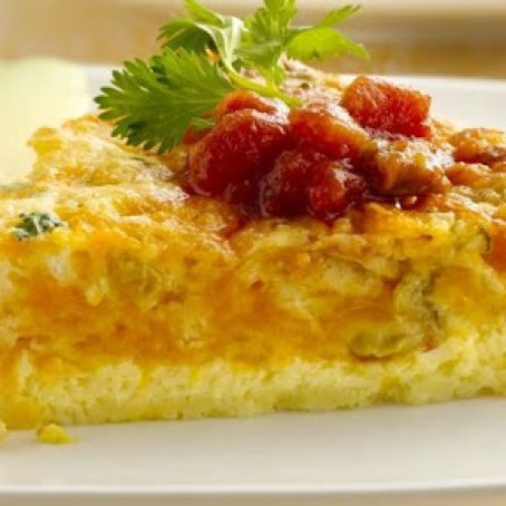 Impossibly Easy Quesadilla Pie