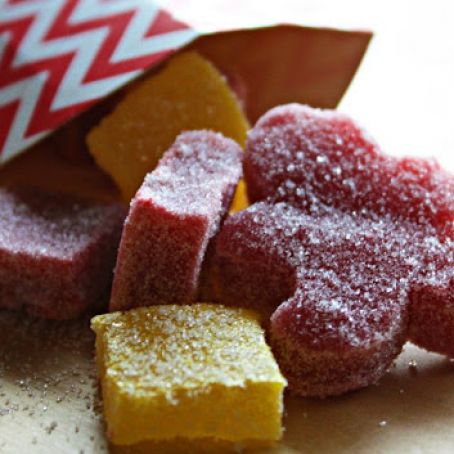 Raspberry Pomegranate Gumdrops