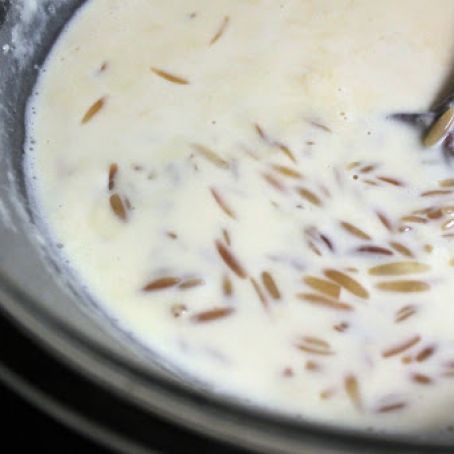 Orzo Pudding