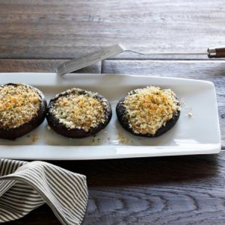 Mozzarella Stuffed Portobellos