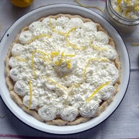 Creme Fraiche Lemon Pie