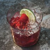 Raspberry-Rose Gin Rickey