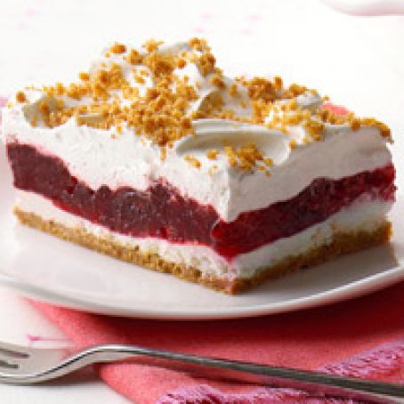 Raspberry Layered Dessert