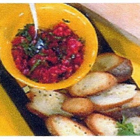 Bruschetta with Tomato and Basil