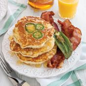 Jalapeño-Cornmeal Pancakes