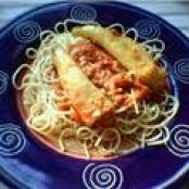 Three Cheese Stuffed Banana Peppers with Pasta