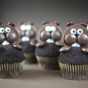 Groundhog Day Cupcakes