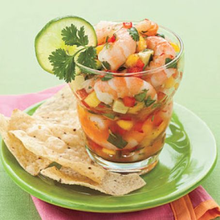Tex-Mex Mini Shrimp Cocktail