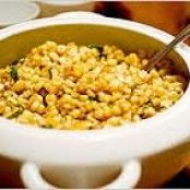 Carmelized Corn with Fresh Mint