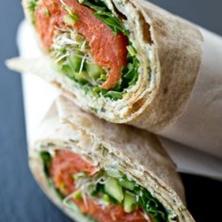 FISH****Avocado & Salmon Rolls