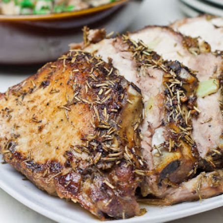 Garlic Pork Roast