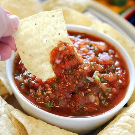 HOMEMADE SALSA (RESTAURANT STYLE)