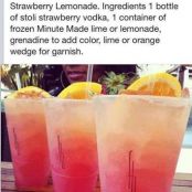 Vodka Strawberry Lemonade