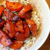 Carmelized Persimmon Oatmeal
