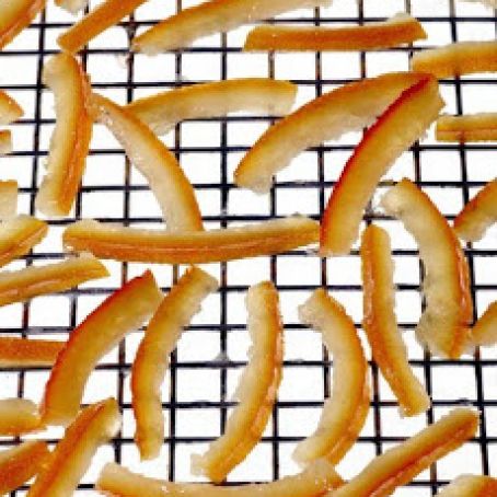Candied orange peel*