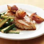 Pan Roasted Chicken with Shallots