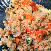 Couscous with roasted vegetables